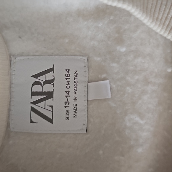Zara Crew Neck Sweatshirt ANTWERP 1975 - Size 13-14 - Picture 2 of 8
